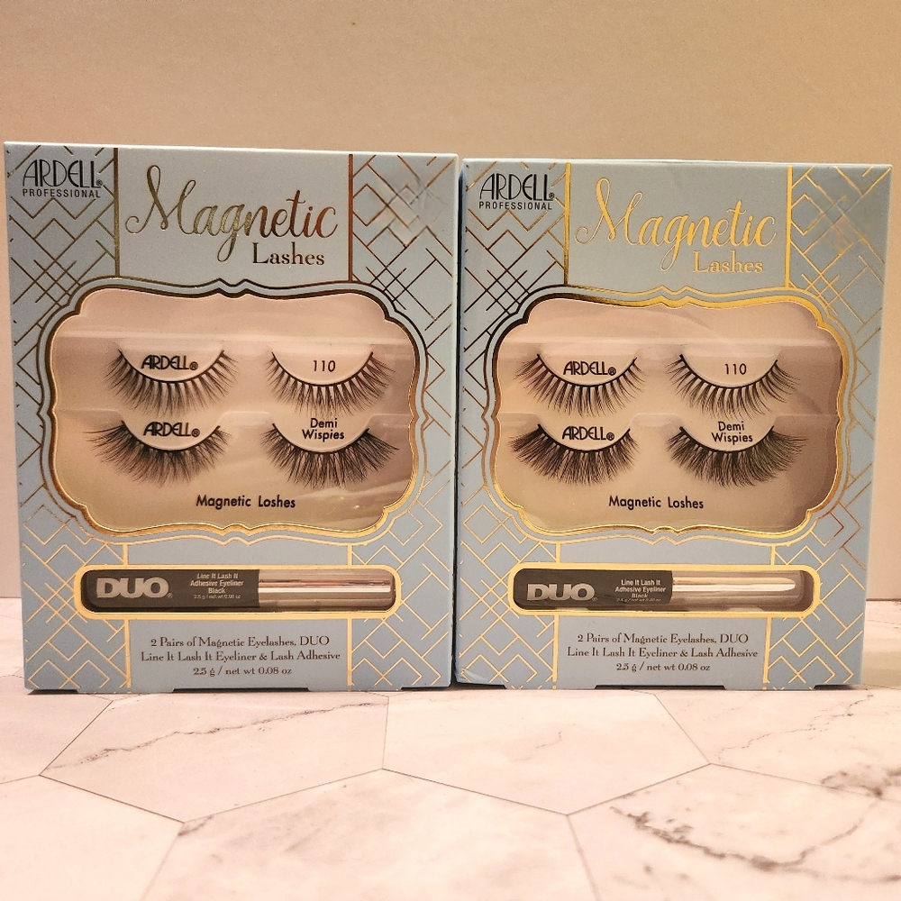 Ardell Magnetic Lashes & DUO Eyeliner Box Sets of 2 NWT/NIB
